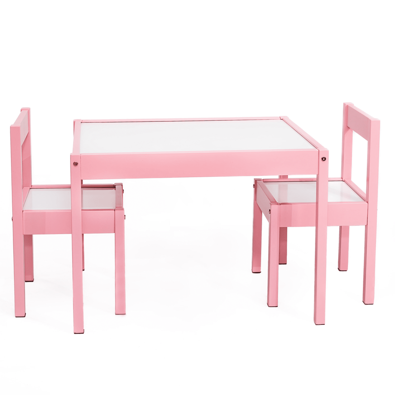 Child 3-Piece Table and Chairs Set, in Blush Rose Age Group 1 to 5 Years Old9
