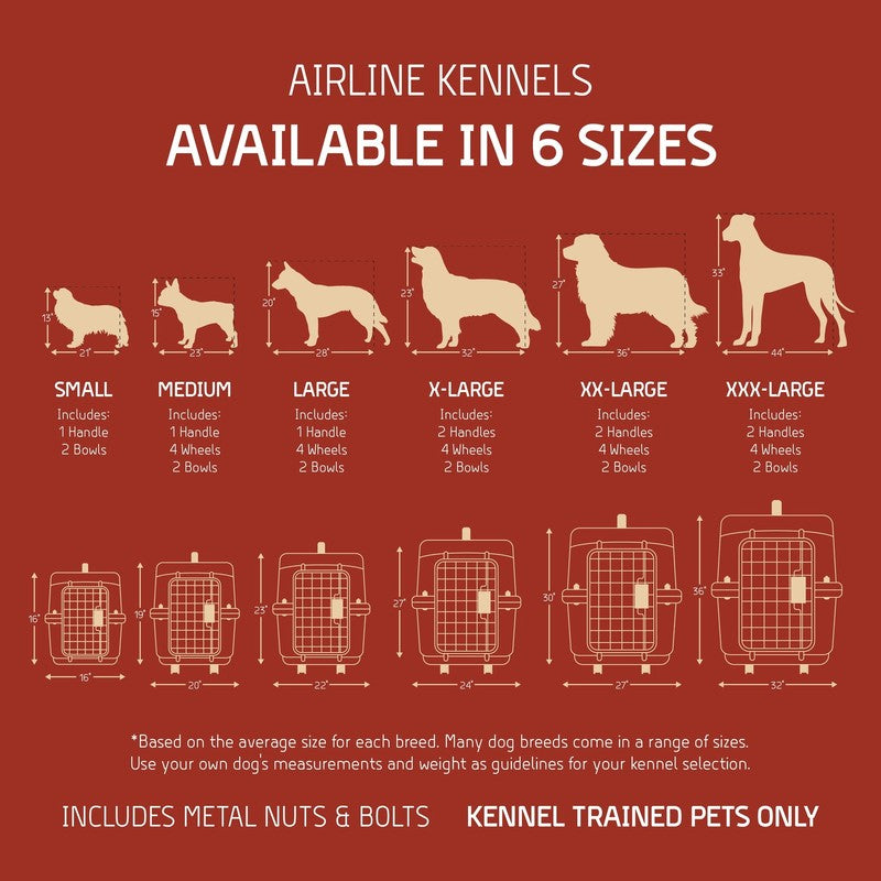 Airline Approved Plastic Dog Kennel, Small5