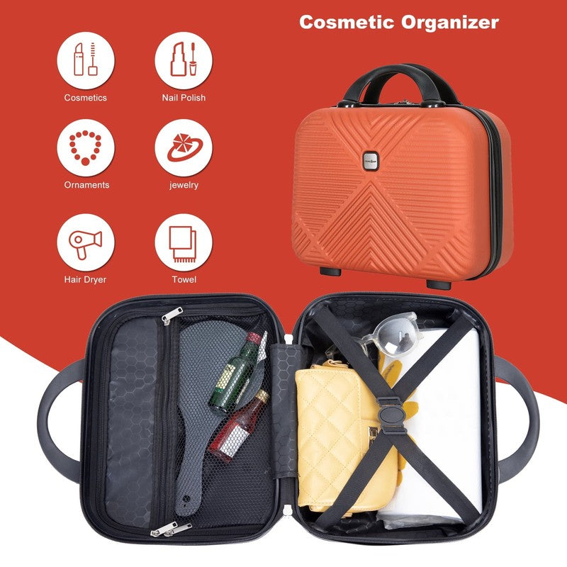 Luggage Sets 2 Piece Suitcase Set (14/20/)Hardside Suitcase with Spinner Wheels 7