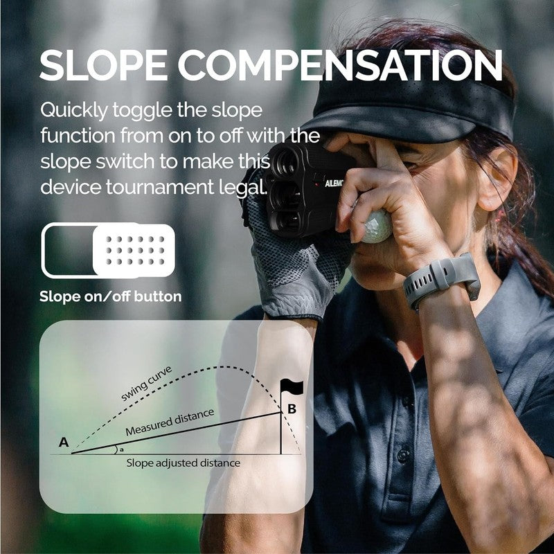 Golf Rangefinder 900Y Laser Distance Slope Compensation Device1