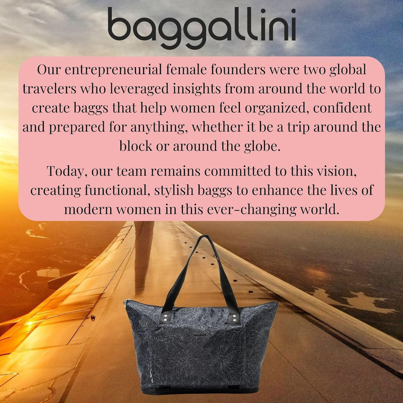 Carryall Expandable Lightweight Travel Tote 22" Packable Folding Compact Nylon W6