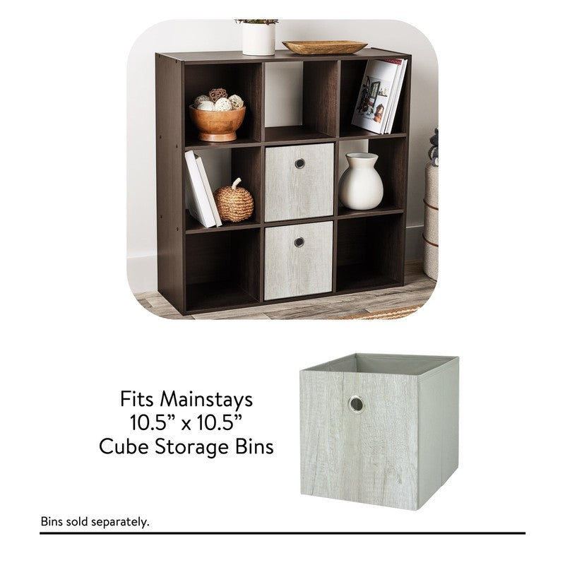 9 Cube Storage Organizer, Espresso6