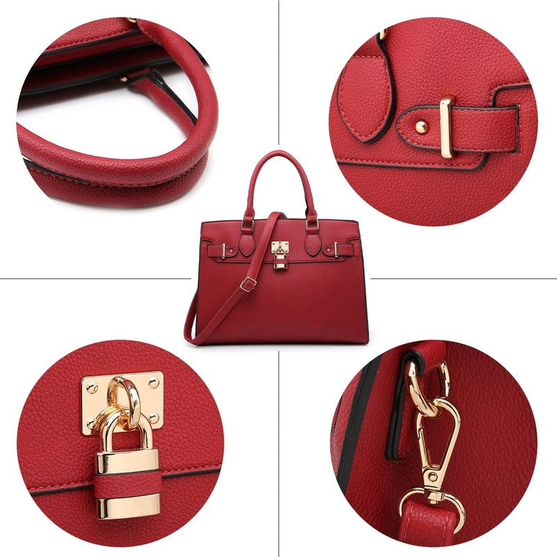 Women Handbag Purse Shoulder Top Handle Satchel Tote Work Bag Clutch6