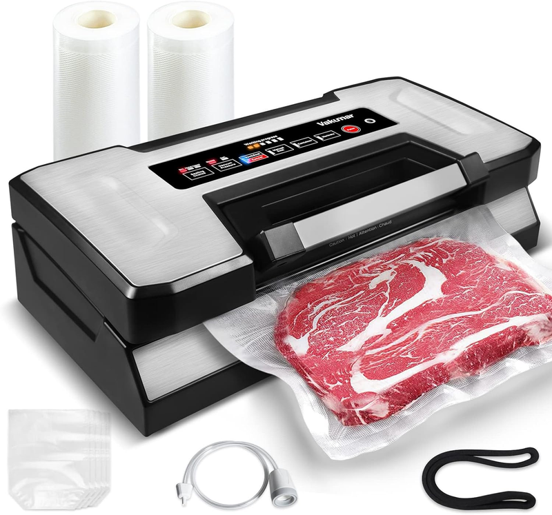 Precision Pro Vacuum Sealer – Food Sealing Machine with Cutter, Bag Roll & 39