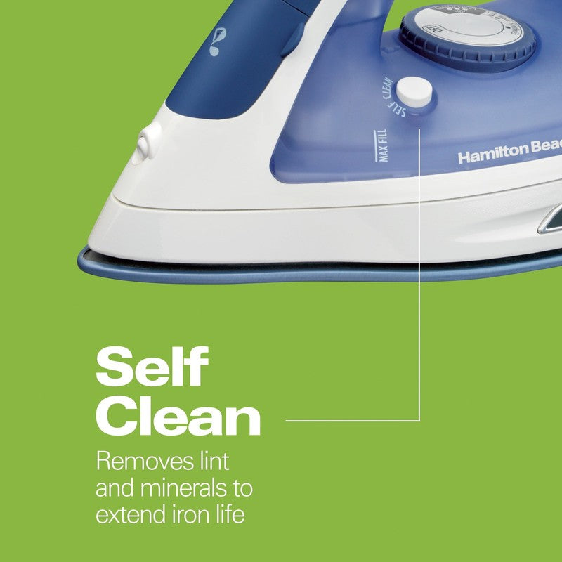 Durathon Clothing Iron, Steam Iron for Clothes with Durathon Nonstick Soleplate,3