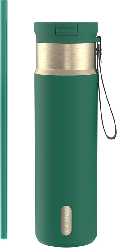Snapseal 24oz Stainless Steel Vacuum Insulated Autoclose Lid BPA Carry Strap0