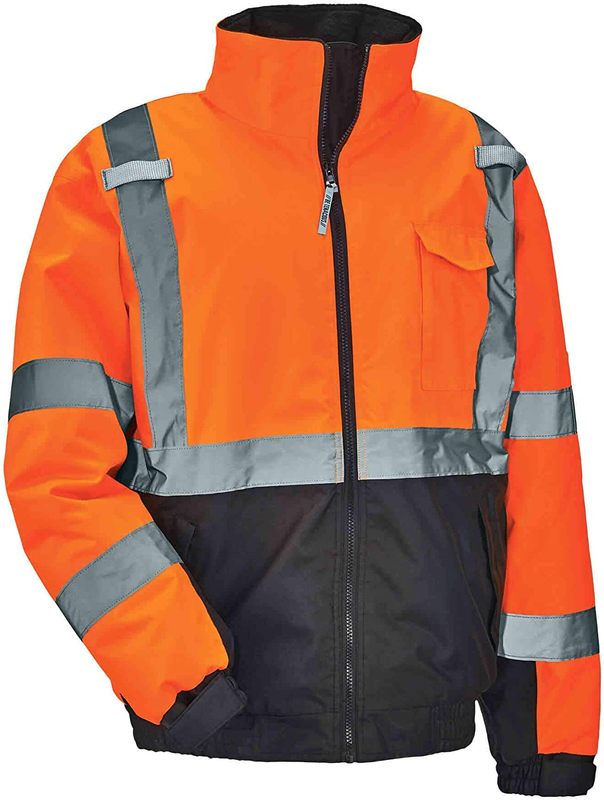 Hi Vis Bomber Safety Jacket11