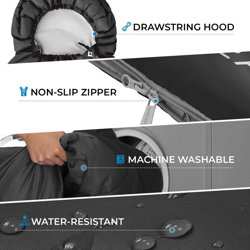 3-Season Sleeping Bags for Adult Lightweight Waterproof Sleeping Bag with Compre7