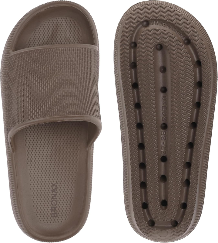 Pillow Slippers Women Men House Slides Cushioned Thick Sole Sandals5