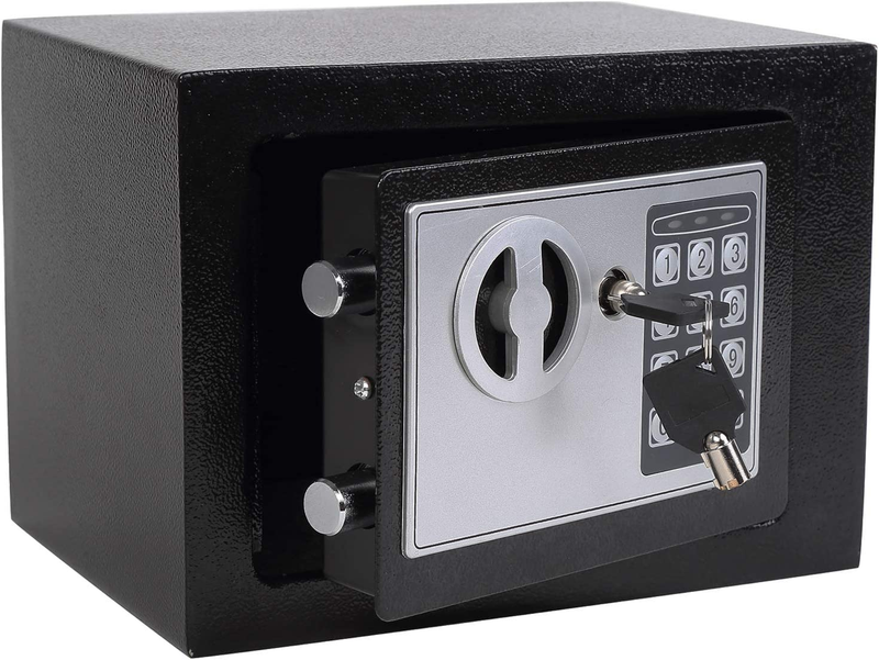 Deluxe Digital Security Safe Box with Keypad Lock for Home & Office Use6