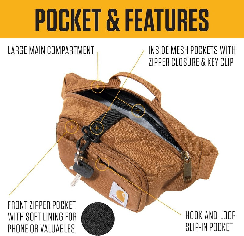 Classic Adjustable Sling Bag, Durable, 600 Denier Water Resistant Hip Pack2
