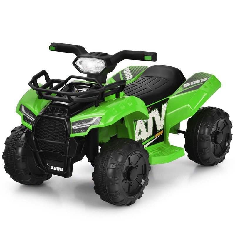 6V Kids ATV Quad Electric Ride on Car Toy Toddler with LED Light MP3 Green9