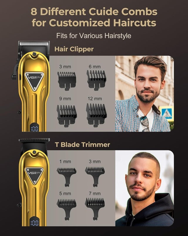 Cordless Electric Hair Clippers for Men | Long Battery Clipper & Trimmer Kit4