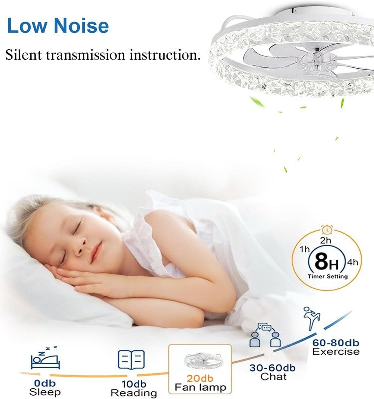 Ceiling Fans with Lights and Remote with Light for Bedroom and Living Room4
