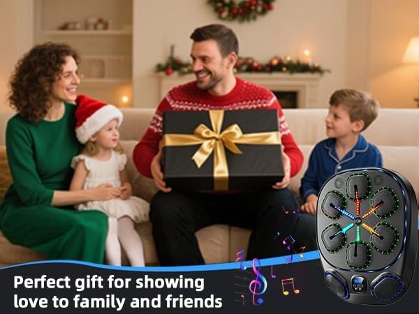 Music Boxing Machine with LED Lights & Bluetooth Speaker – Interactive Punching 1