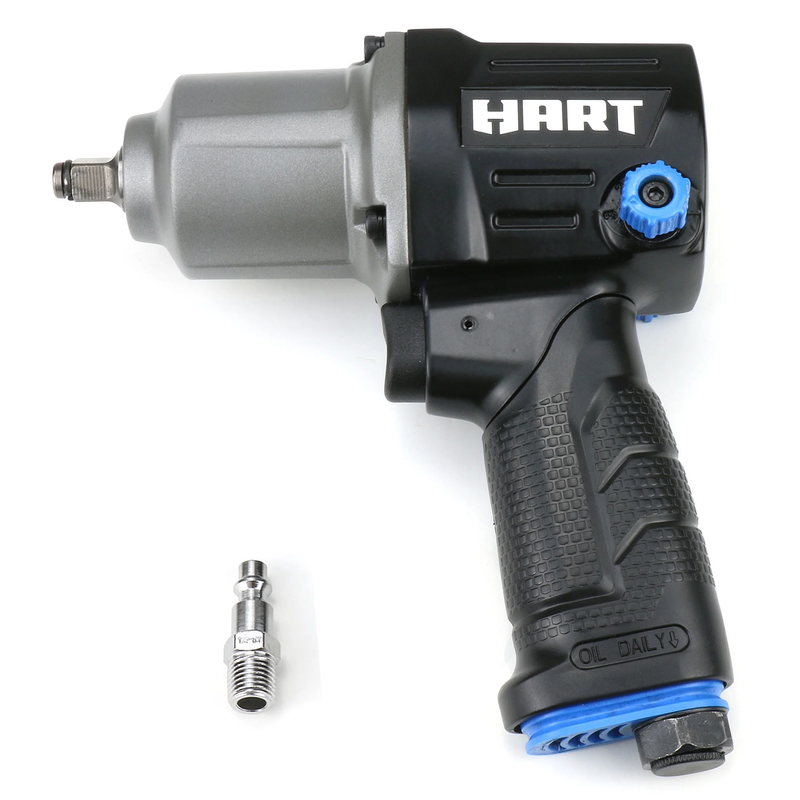 3/8 In. Air Impact Wrench, Twin-Hammer Impact Mechanism, 250 Ft-Lbs of Torque, N7