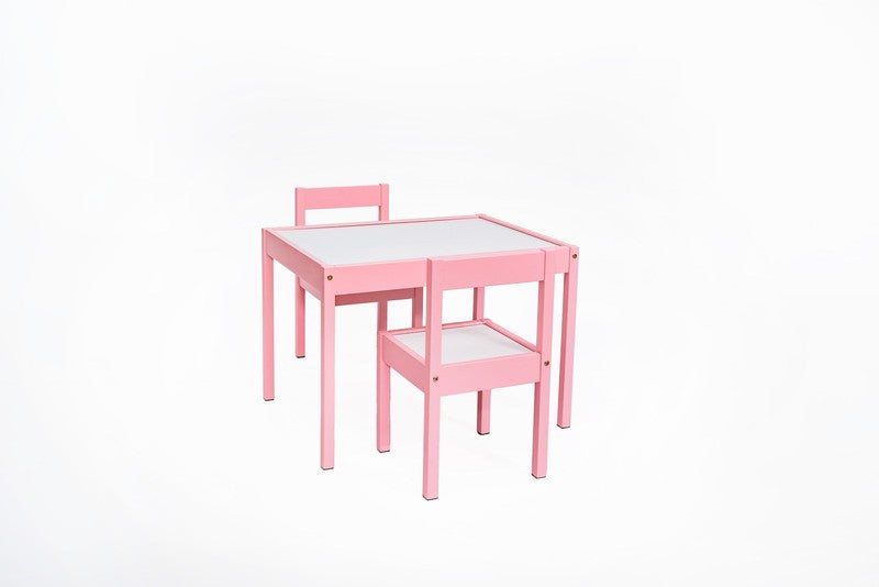 Child 3-Piece Table and Chairs Set, in Blush Rose Age Group 1 to 5 Years Old5