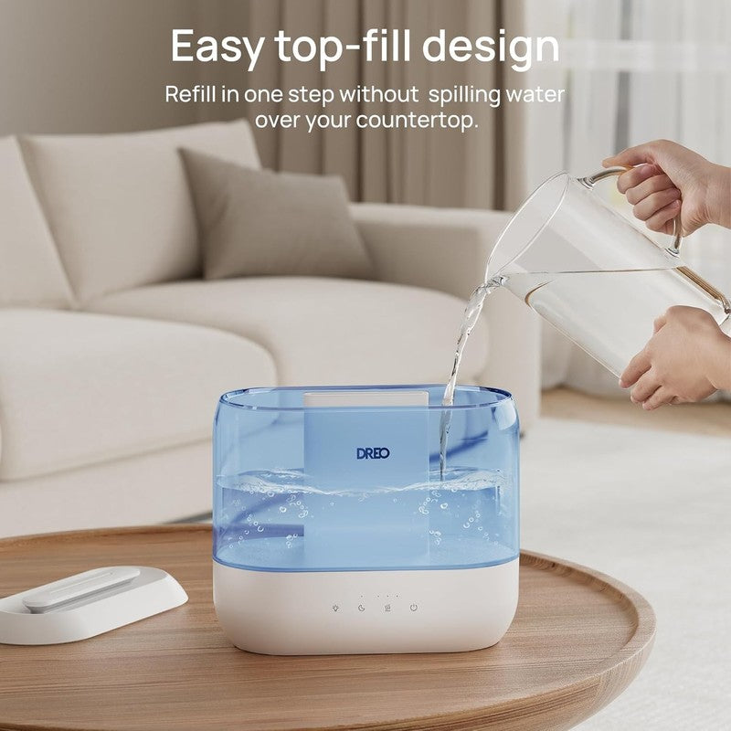 Humidifier 4L Top Fill Cool Mist w/ Diffuser Nightlight for Home Baby Room3