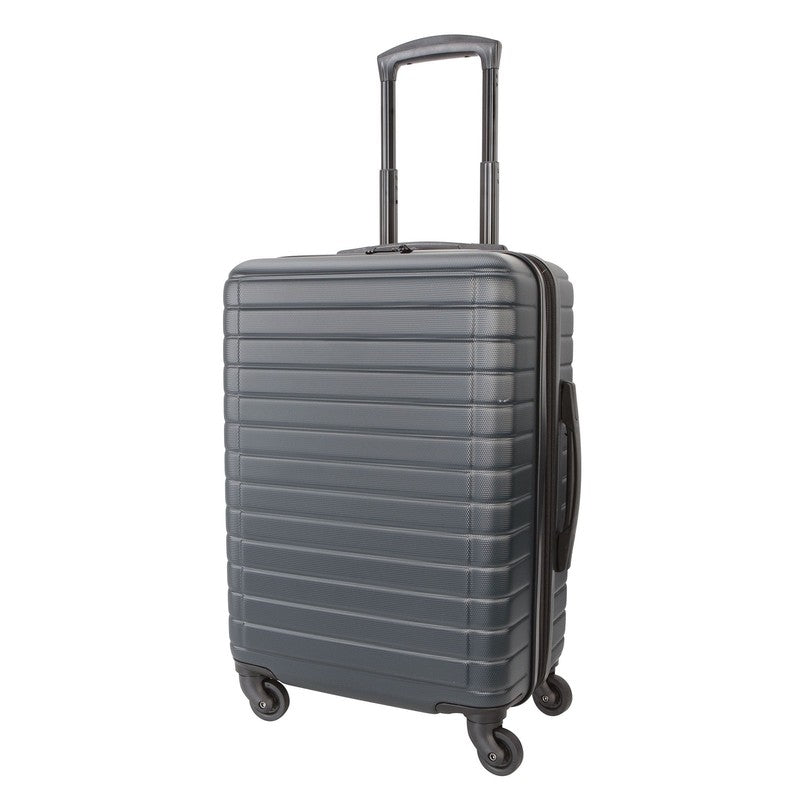 Protégé Vacationer 20" Carry On Expandable Hardside Luggage Dark Grey Spinner3