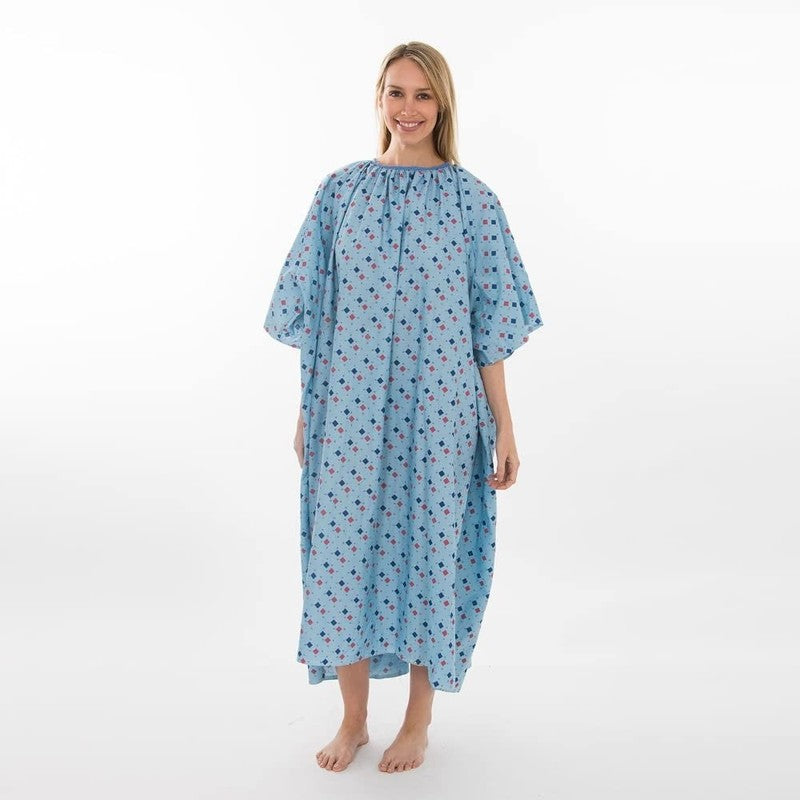 5XL Hospital Gown Oversized Hospital Gown Washable Patient Robe with Back Ties 32