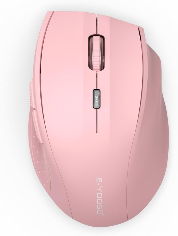 ireless Mouse 2.4Ghz 6 Buttons 4800 DPI Portable Optical Cordless USB0