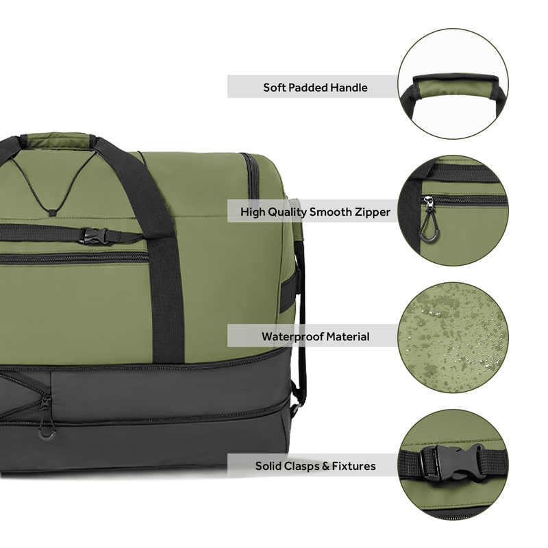 30in Rolling Duffle Bag Expandable 100-120L Waterproof Heavy Duty1