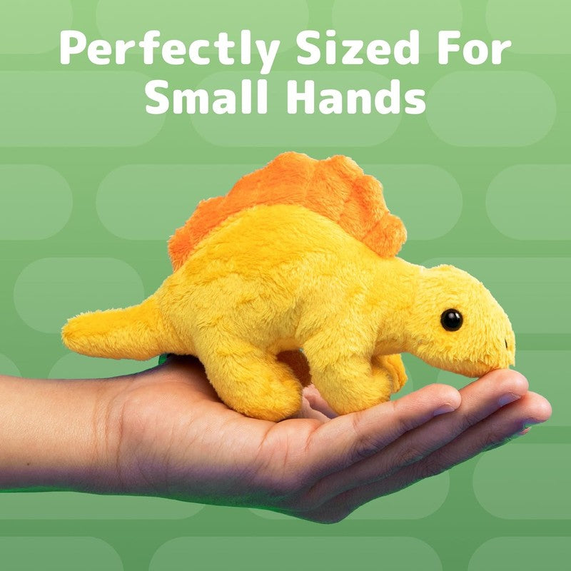 Dinosaur Stuffed Animal Set - Mommy T-Rex with 5 Plush Baby Dinosaurs inside - S6