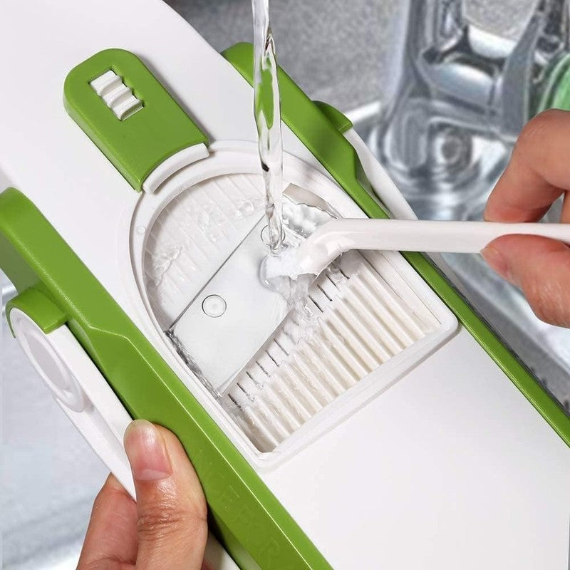 Safe Mandoline Slicer, Multi Vegetable Chopper, Potato Slicer for Kitchen, 4 Mod5