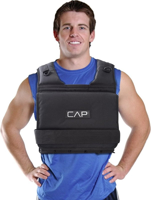 Adjustable Weighted Vest 20lb Heavy-Duty Workout Vest Removable Weights2