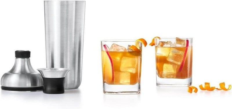Stainless Steel Cocktail Shaker – Single Wall Bar Shaker for Mixing Drinks6