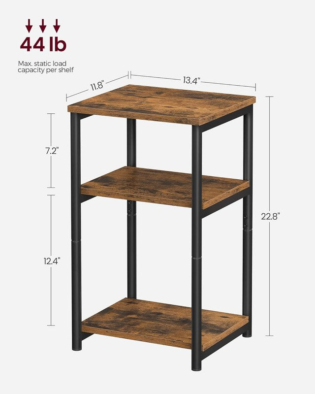 Side Table, Small End Table, Tall Nightstand for Living Room2