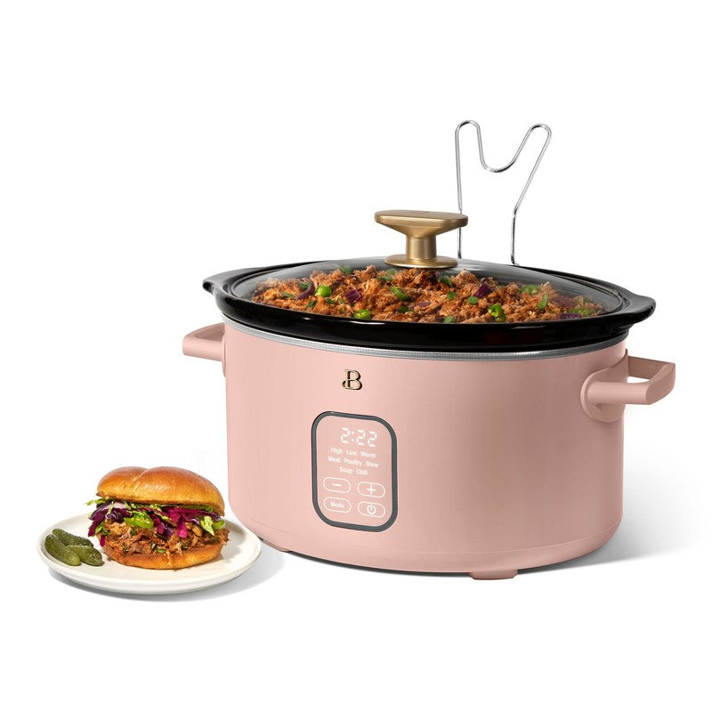 6 Qt Programmable Slow Cooker, Rose by Drew Barrymore9