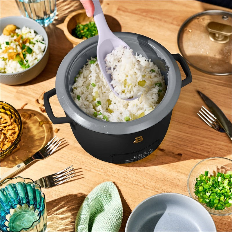 Beautiful by Drew Barrymore 6 Cup Rice Cooker Black Sesame Digital Electric Rice5