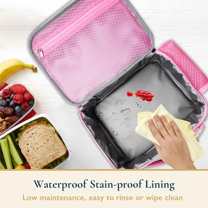 Lunch Bag for Kids – Insulated Lunch Box for Girls and Boys, Cute Reusable Coole3