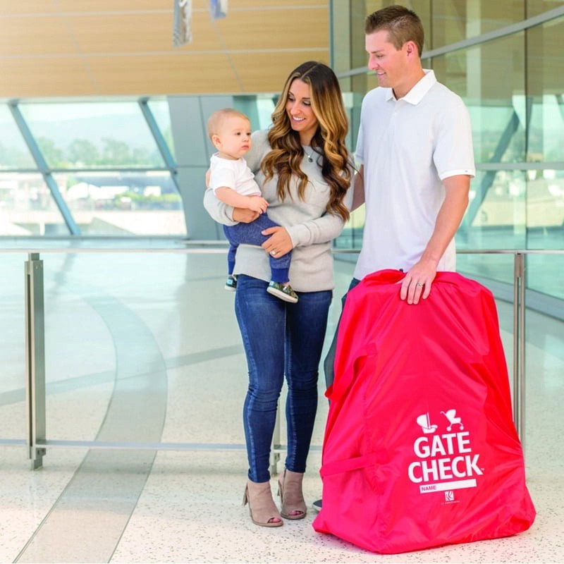 Universal Gate Check Travel Bag for Stroller & Car Seat – XL Red1