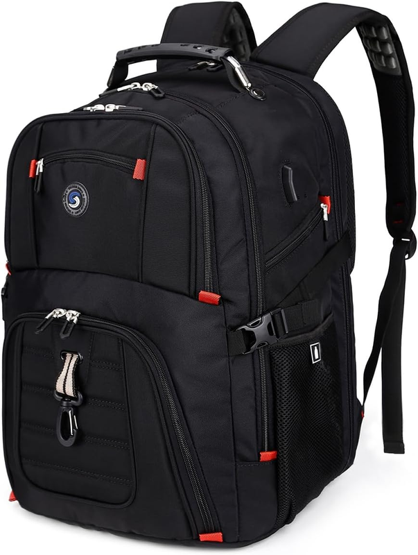Extra Large 50L Travel Laptop Backpack with USB Charging Port, College High Scho10