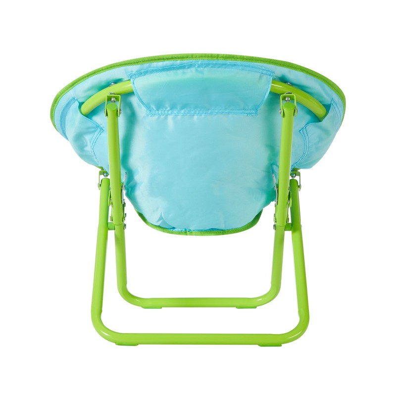 19" Toddler Mini Saucer Chair, Blue4
