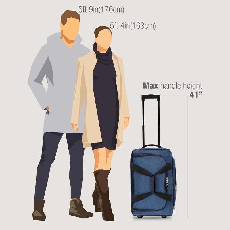 Duffel Bag with Rolling Wheels3