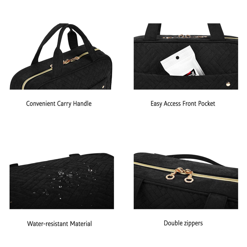 Large Travel Toiletry Bag Hanging Hook Water Resistant Makeup Organizer5