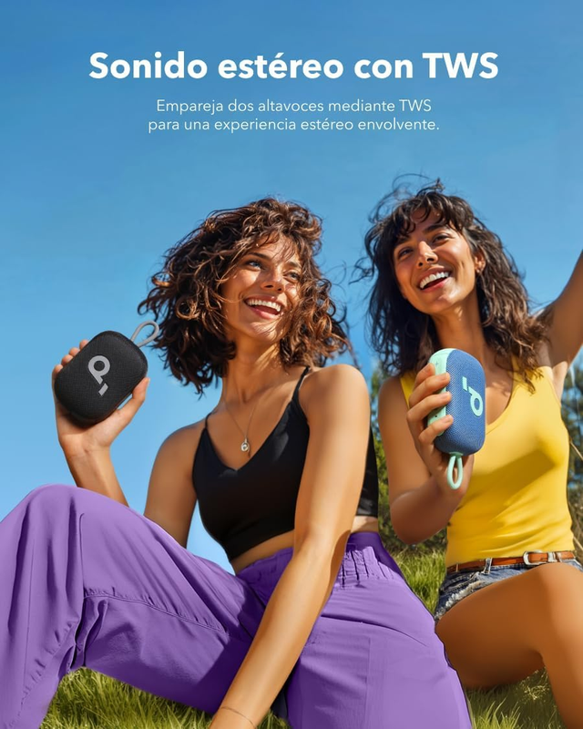 Sound core Select 4 Go Bluetooth Shower Speaker IP67 Waterproof  Wireless6