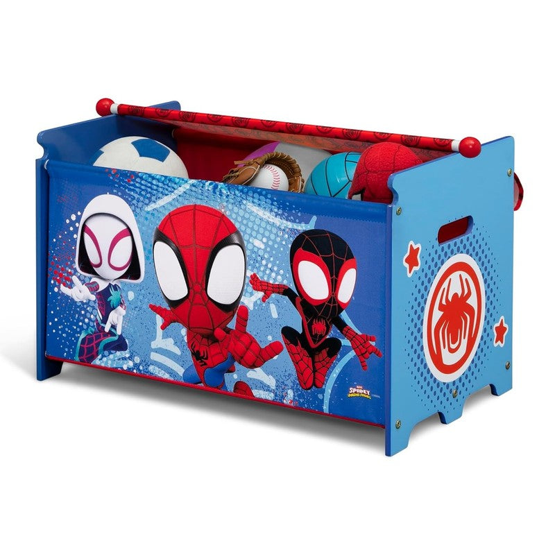 Spidey & His Amazing Friends 3-Piece Toddler Playroom Set Table Chair Toy Box11
