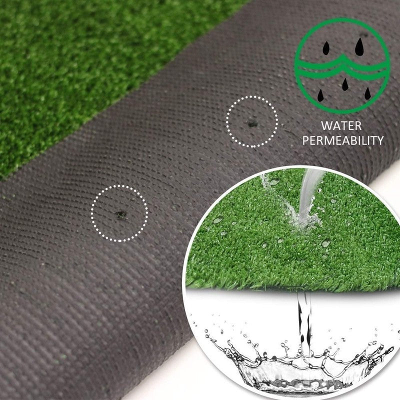 Artificial Grass Turf 5’X10’ , 0.4" Pile Height Indoor Outdoor Synthetic Grass M4