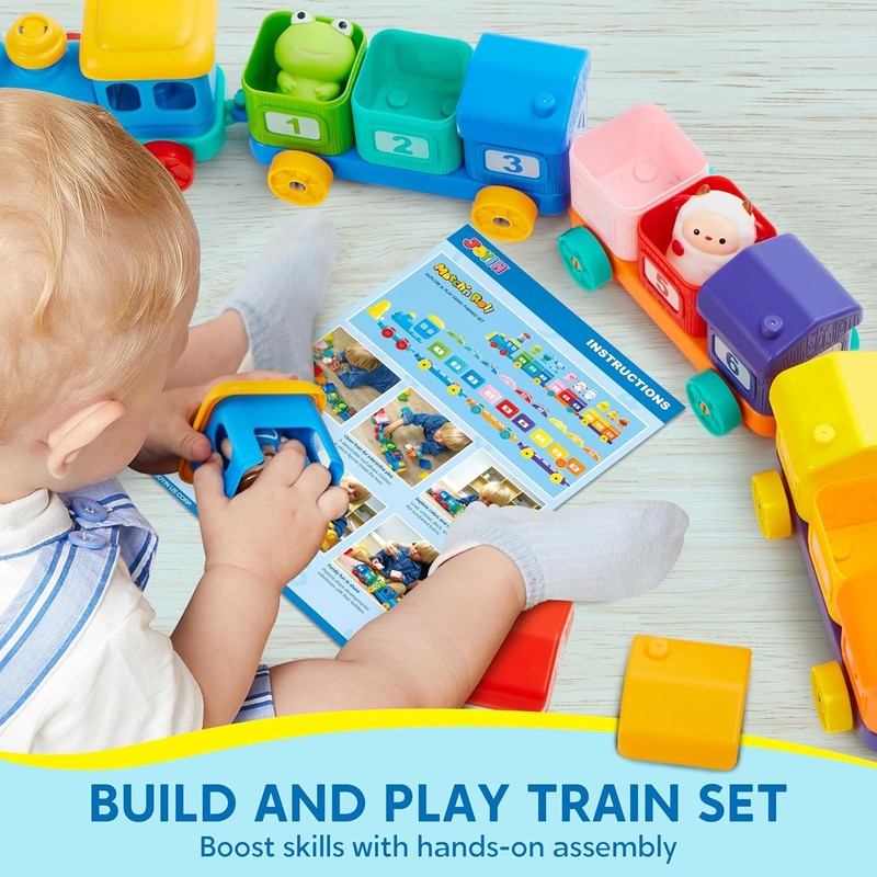 Learning Toy for Toddlers 1 2 3 Years Old, Counting, Matching & Sorting Montesso5