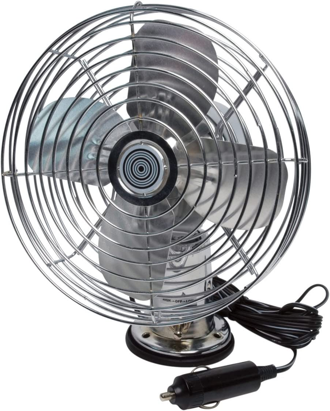 Heavy Duty 12V Metal Car Fan - 7.5" for Ultimate Cooling Power4