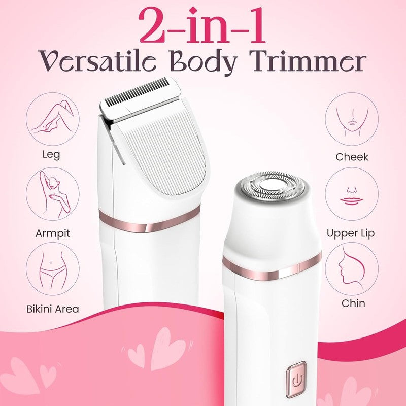 Women's Electric Pubic Hair Trimmer - Waterproof, USB-C, Easy Clean3