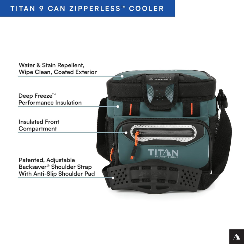 Deep Freeze Zipperless Hardbody Cooler with Insulation & SmartShelf2