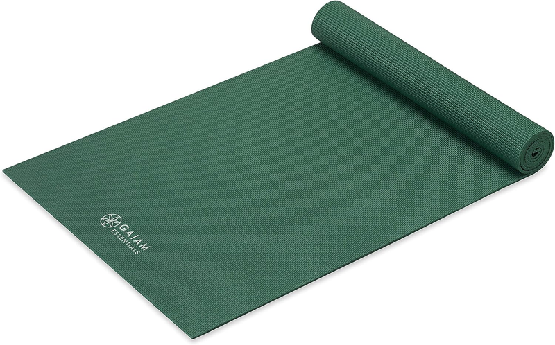 Premium Yoga Mat 72"x24" Non Slip Fitness Exercise Mat w/ Carry Sling Strap 1/4"8