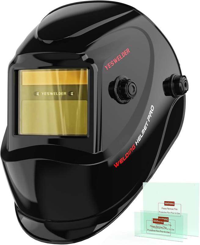 Auto Darkening Welding Helmet Solar Powered Blue Light Blocking Welder Mask10