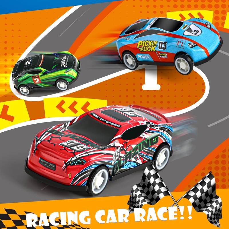 30PCS Mini Car Toys, Pull Back Car Set, Toy Gift for Boys 3 4 5 6 Years Old1