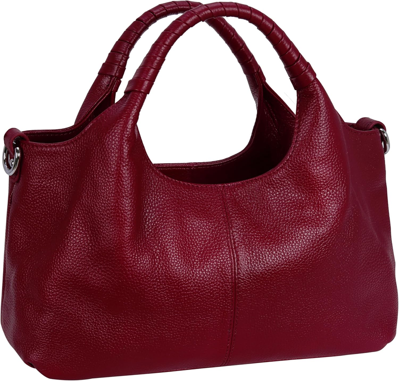 Genuine Leather Shoulder Bags Purses and Handbags for Women Satchel Designer Cro6